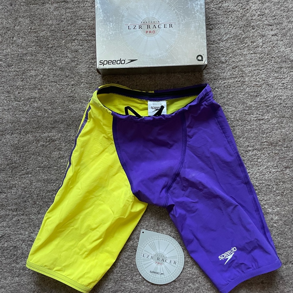 SPEEDO LZR RACER PRO SWIM SUIT JAMMER SZ 22